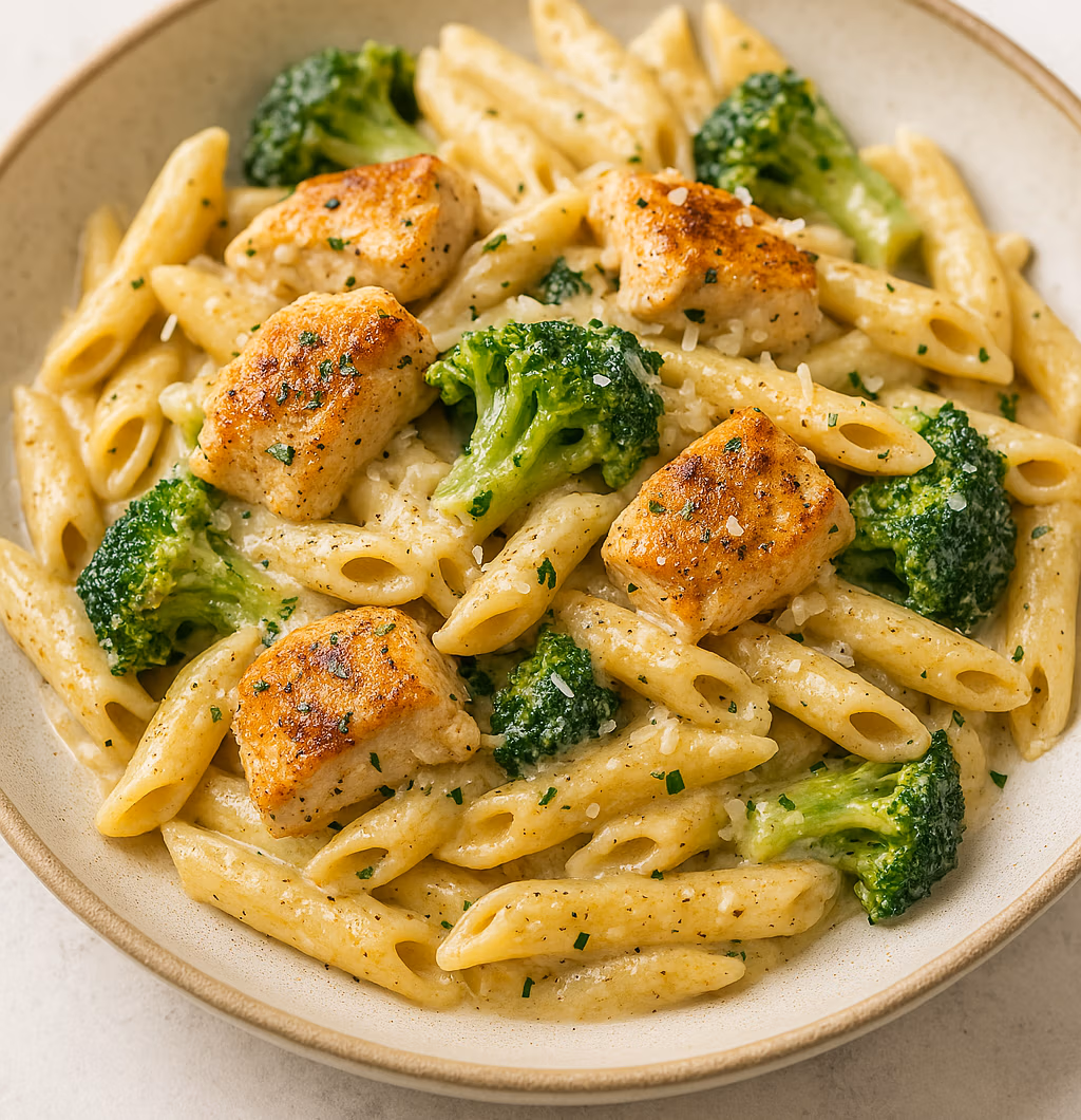 Creamy Garlic Parmesan Chicken Pasta