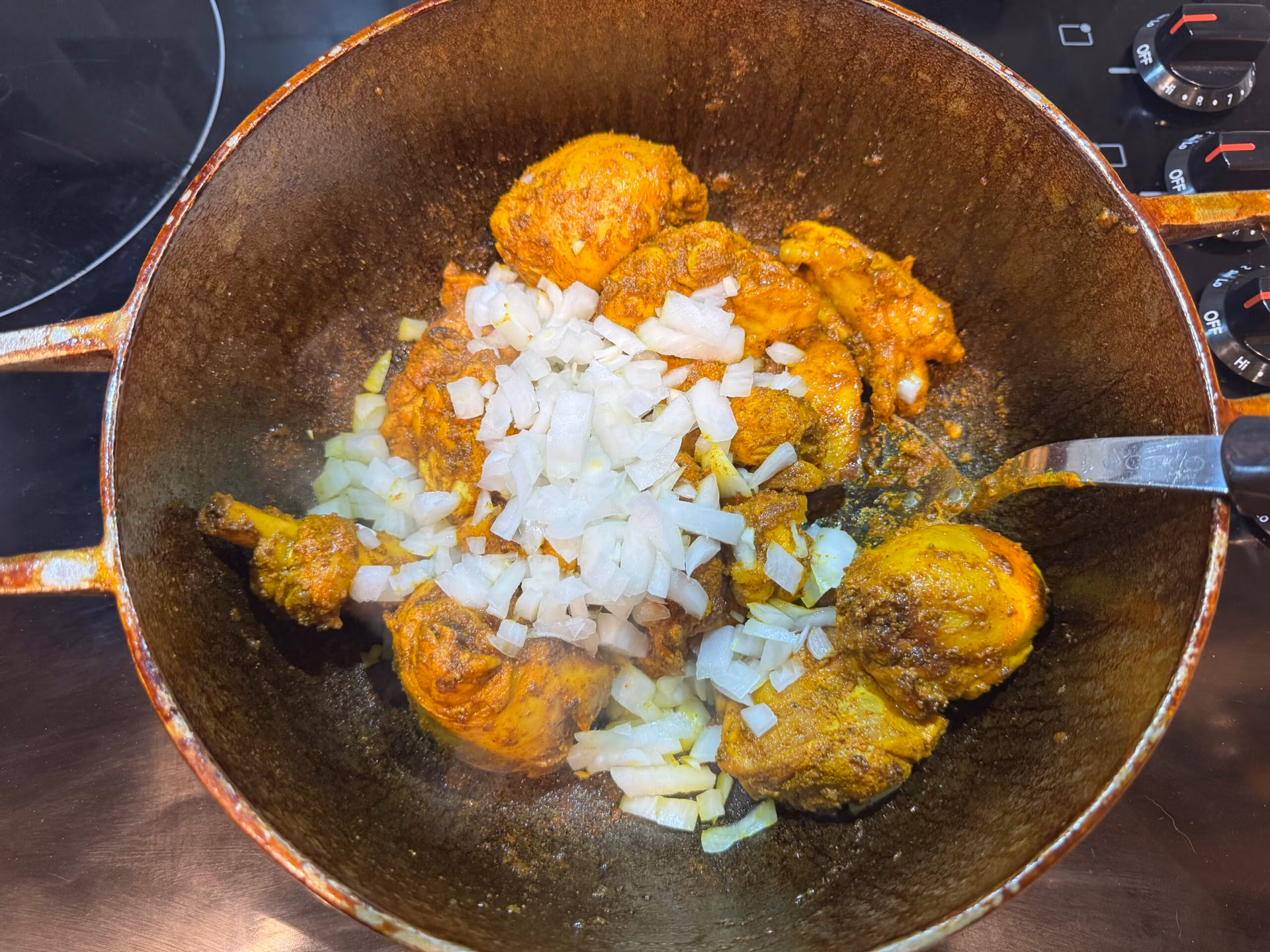 curry chicken with potatoes