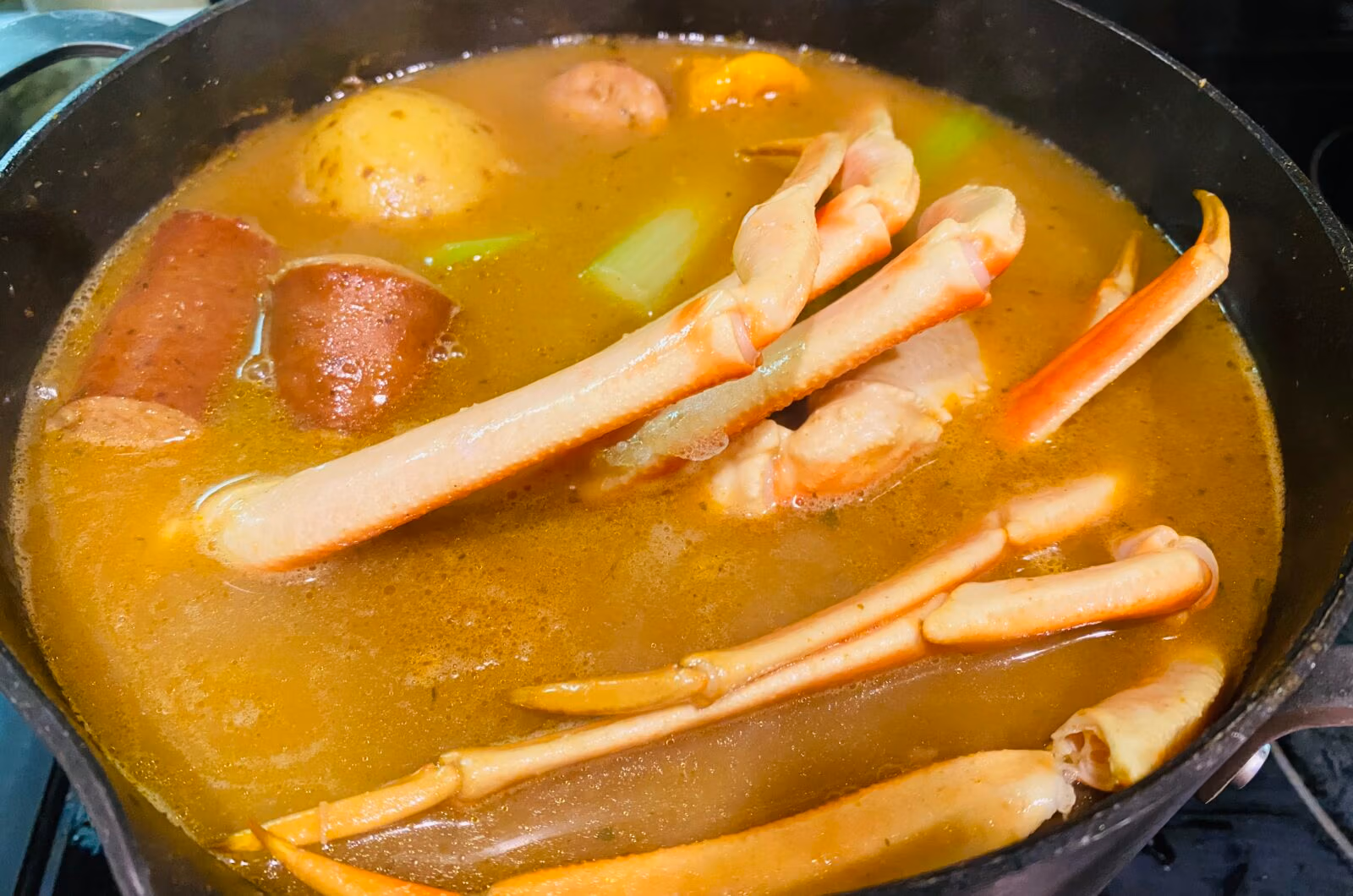 Snow Crab Leg Clusters Soup