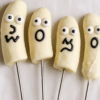 White Chocolate covered Bananas