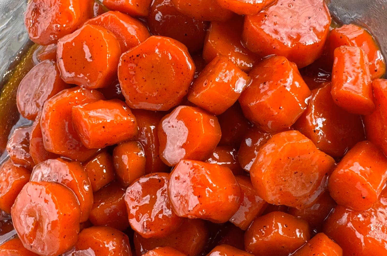 Elevated Candied Carrots