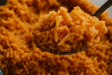 a spoonfull of mexican rice