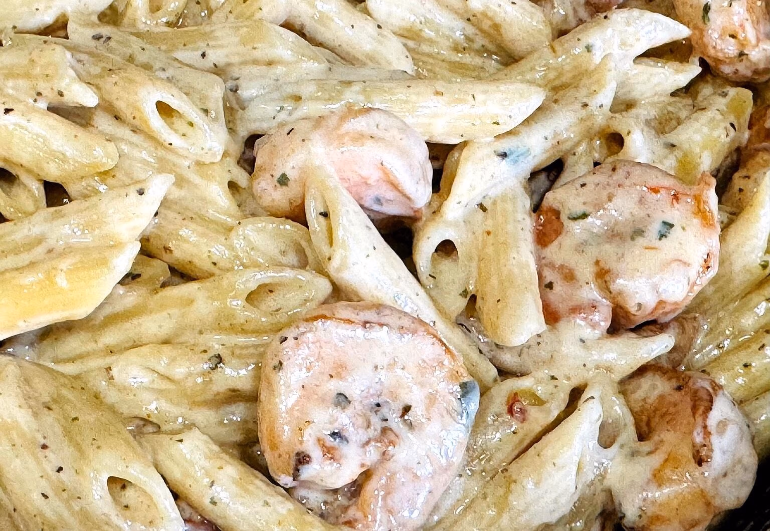 Creamy Shrimp Alfredo