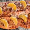 Grilled Steehhead Trout with honey citrus glaze