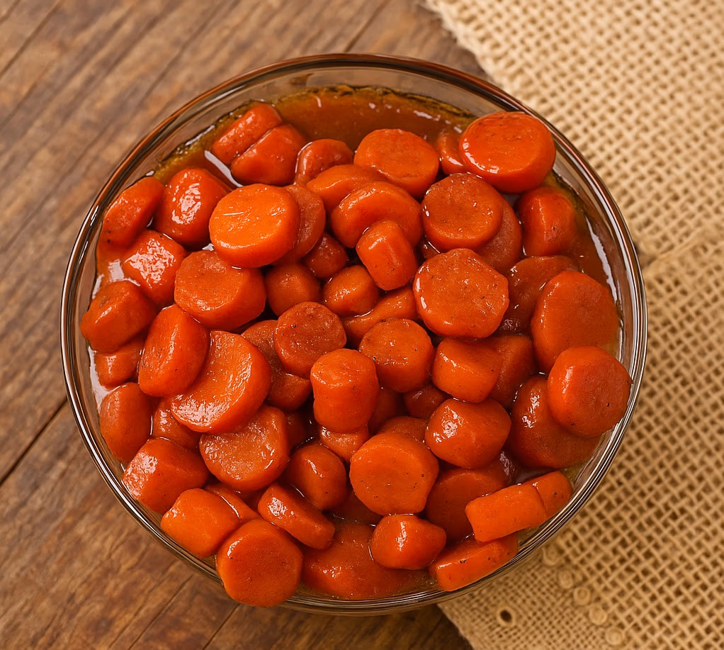 southern candied carrots side dish by camilles comforting cuisine