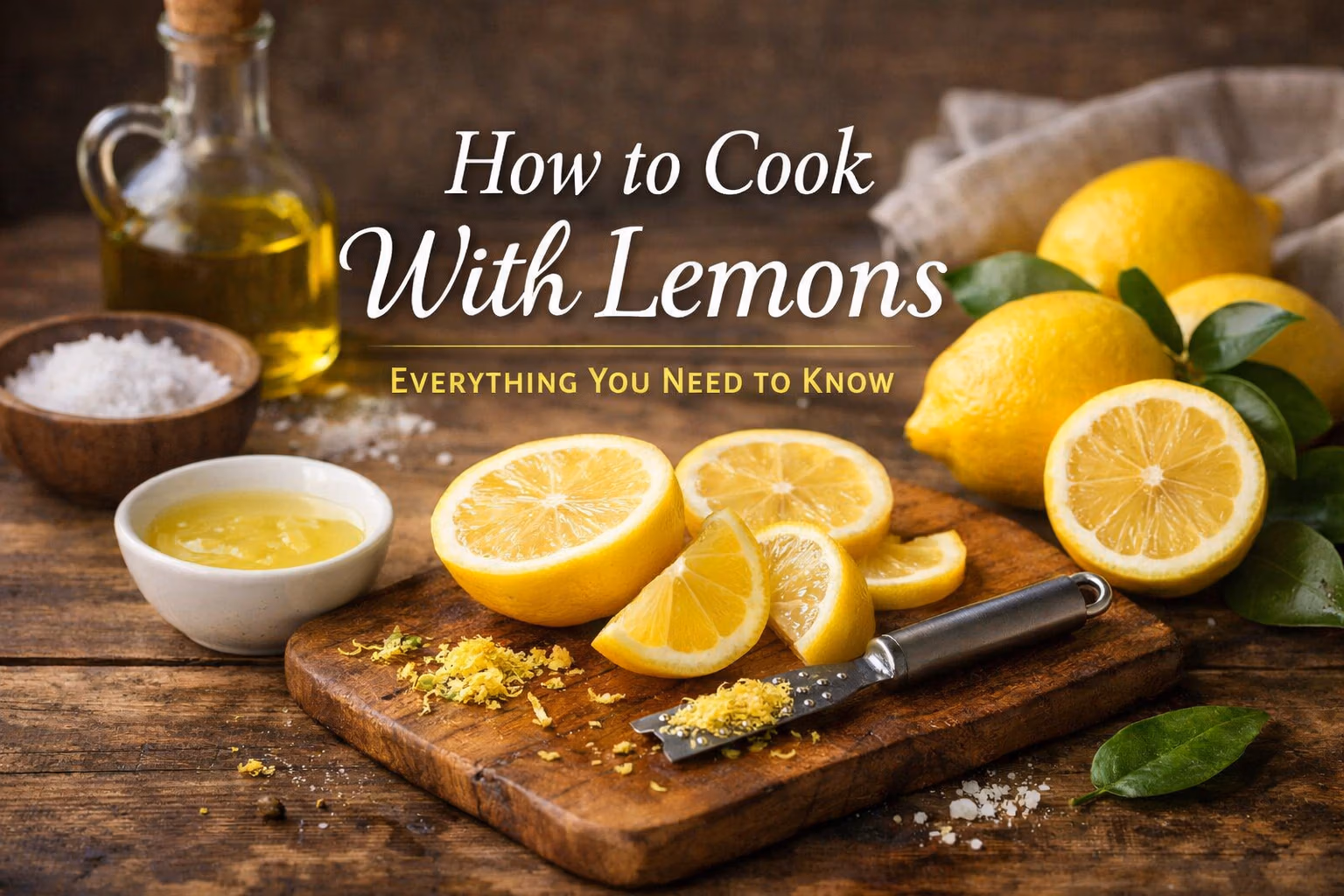How to Cook With Lemons: Everything You Need To Know